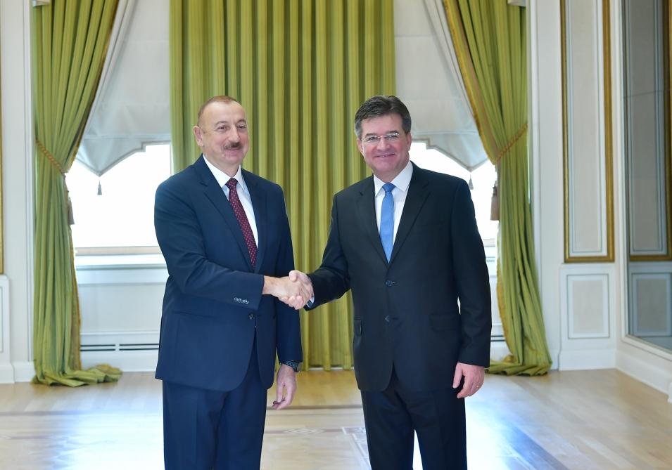 Prezident İlham Əliyev Slovakiyanın Xarici və Avropa İşləri nazirini qəbul edib (FOTO) (YENİLƏNİB)
