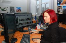Trend BİA-nın fotomüxbiri TASS-ın təşkil etdiyi MDB-dən olan xəbər agentliklərinin fotomüxbirləri üçün seminarda iştirak edib (FOTO)