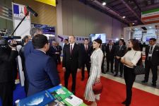 Prezident İlham Əliyev və birinci xanım Mehriban Əliyeva “Bakutel-2019” sərgisi ilə tanış olublar (FOTO) (YENİLƏNİB)