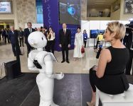 Prezident İlham Əliyev və birinci xanım Mehriban Əliyeva “Bakutel-2019” sərgisi ilə tanış olublar (FOTO) (YENİLƏNİB)
