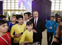 Prezident İlham Əliyev və birinci xanım Mehriban Əliyeva “Bakutel-2019” sərgisi ilə tanış olublar (FOTO) (YENİLƏNİB)