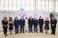 Prezident İlham Əliyev və birinci xanım Mehriban Əliyeva “Bakutel-2019” sərgisi ilə tanış olublar (FOTO) (YENİLƏNİB)
