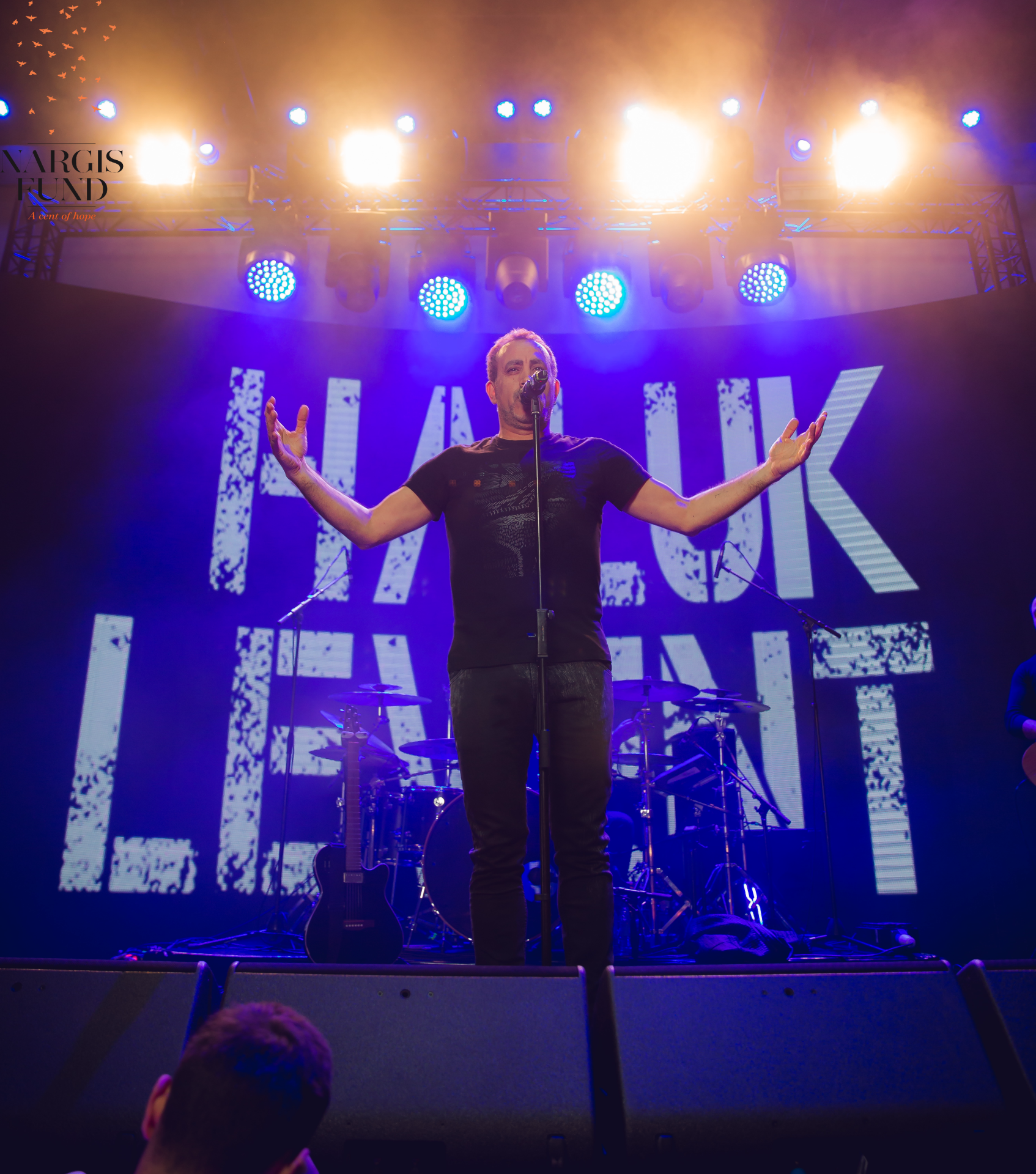 Haluk Levent Sura üçün xeyriyyə konserti verib (FOTO/VİDEO)
