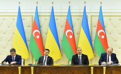 Azərbaycan-Ukrayna sənədləri imzalanıb (FOTO) (YENİLƏNİB)
