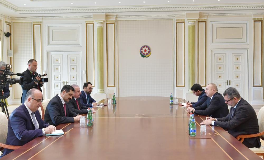 Prezident İlham Əliyev Türkiyə Böyük Millət Məclisinin Sədrini qəbul edib (FOTO) (YENİLƏNİB)