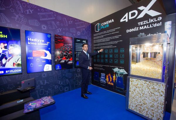 “Dəniz Mall” ticarət mərkəzində “CinemaPlus” kinoteatrında 4DX texnologiyası olacaq (FOTO/VİDEO)