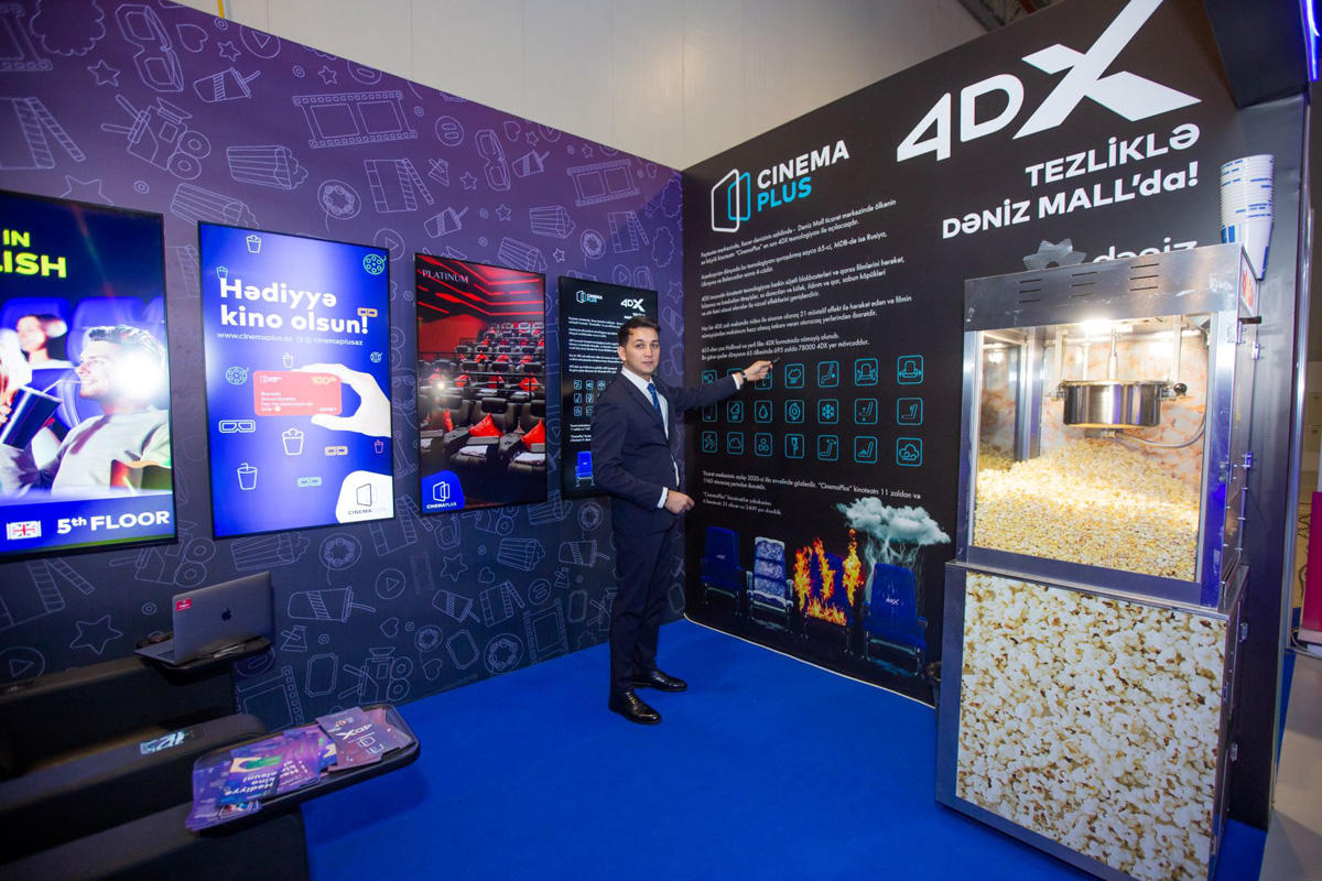 “Dəniz Mall” ticarət mərkəzində “CinemaPlus” kinoteatrında 4DX texnologiyası olacaq (FOTO/VİDEO)