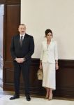 Prezident İlham Əliyev və birinci xanım Mehriban Əliyeva 6 saylı seçki məntəqəsində səs veriblər (FOTO)