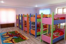 Şəmkirdə Heydər Əliyev Fondunun təşəbbüsü ilə inşa və təmir olunan körpələr evi-uşaq bağçaları istifadəyə verilib (FOTO)