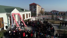 Şəmkirdə Heydər Əliyev Fondunun təşəbbüsü ilə inşa və təmir olunan körpələr evi-uşaq bağçaları istifadəyə verilib (FOTO)