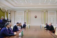Prezident İlham Əliyev Türkiyənin Ticarət nazirinin başçılıq etdiyi nümayəndə heyətini qəbul edib (FOTO) (YENİLƏNİB)