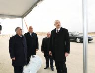 Prezident İlham Əliyev Bakı-Quba-Rusiya ilə dövlət sərhədi yeni avtomobil yolunun tikintisi ilə tanış olub (FOTO) (YENİLƏNİB)