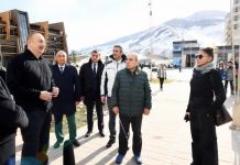 Prezident İlham Əliyev və birinci xanım Mehriban Əliyeva “Şahdağ” Turizm Mərkəzində görülən işlərlə tanış olublar (FOTO/VİDEO) (YENİLƏNİB 2)
