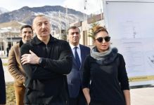 Prezident İlham Əliyev və birinci xanım Mehriban Əliyeva “Şahdağ” Turizm Mərkəzində görülən işlərlə tanış olublar (FOTO/VİDEO) (YENİLƏNİB 2)