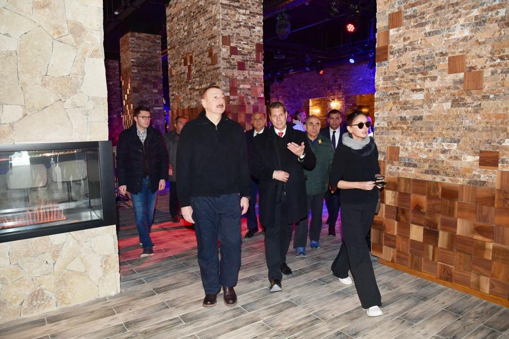 Prezident İlham Əliyev və birinci xanım Mehriban Əliyeva “Şahdağ” Turizm Mərkəzində görülən işlərlə tanış olublar (FOTO/VİDEO) (YENİLƏNİB 2)