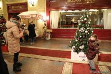 Moskva Yeni ili qarşılamağa hazırlaşır (FOTOREPORTAJ)