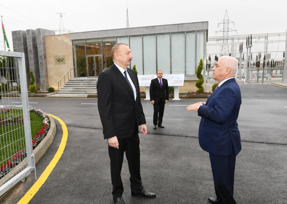 Prezident İlham Əliyev “Azərenerji”nin yenidən qurulan “Müşfiq” və “Zabrat” yarımstansiyalarının açılışında iştirak edib (FOTO) (YENİLƏNİB)