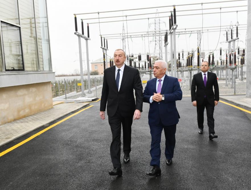 Prezident İlham Əliyev “Azərenerji”nin yenidən qurulan “Müşfiq” və “Zabrat” yarımstansiyalarının açılışında iştirak edib (FOTO) (YENİLƏNİB)