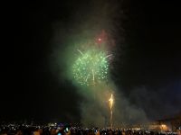 Bakıda 2020-ci il möhtəşəm atəşfəşanlıqla qarşılandı (FOTO)