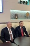 Azərbaycan və Polşa prezidentlərinin Davosda görüşü olub (FOTO)