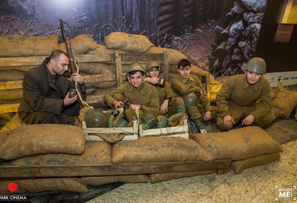 Birinci dünya müharibəsinin atmosferi “Park Cinema”da (FOTO/VİDEO)