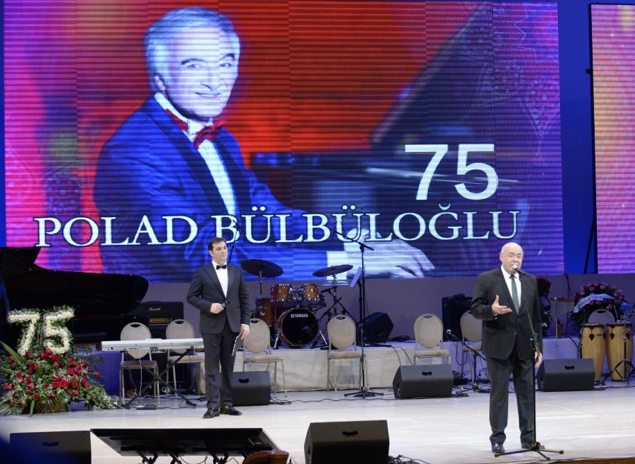 Heydər Əliyev Sarayında Xalq artisti Polad Bülbüloğlunun yubiley konserti təşkil olunub (FOTO)