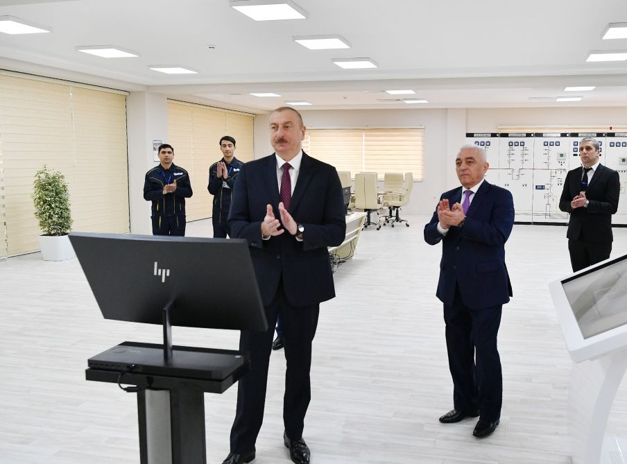 Prezident İlham Əliyev "Azərenerji" ASC-nin "Dübəndi" yarımstansiyanın açılışında iştirak edib (FOTO) (YENİLƏNİB)