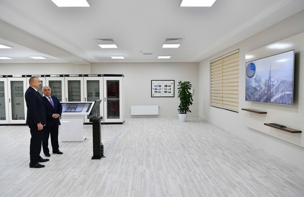 Prezident İlham Əliyev "Azərenerji" ASC-nin "Dübəndi" yarımstansiyanın açılışında iştirak edib (FOTO) (YENİLƏNİB)