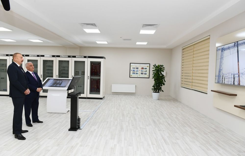Prezident İlham Əliyev "Azərenerji" ASC-nin "Dübəndi" yarımstansiyanın açılışında iştirak edib (FOTO) (YENİLƏNİB)