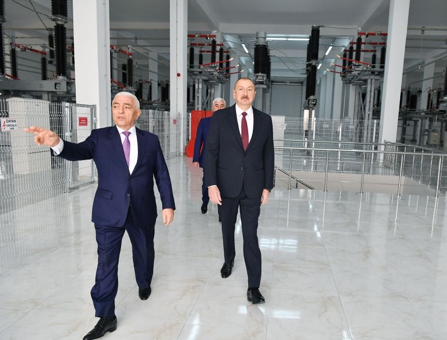 Prezident İlham Əliyev "Azərenerji" ASC-nin "Dübəndi" yarımstansiyanın açılışında iştirak edib (FOTO) (YENİLƏNİB)