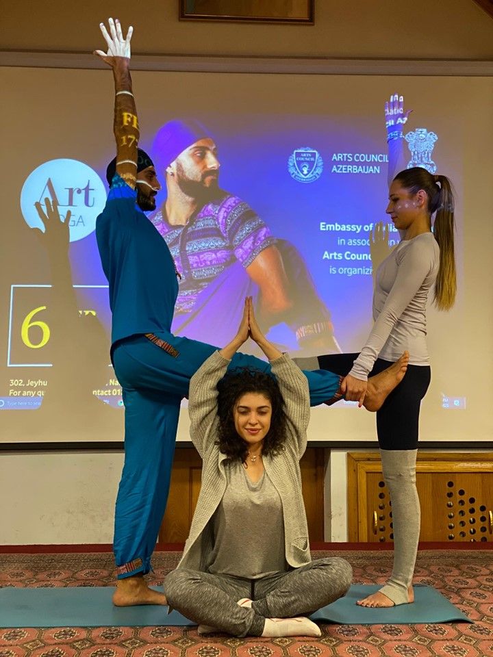 Art Yoqa adlı layihəyə start verilib (FOTO/VİDEO)