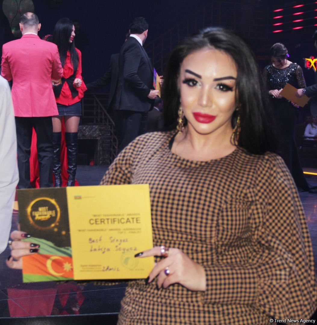 Bakıda "Most Fashionable Awards" Top-5 mükafatlandırma mərasimi keçirilib (FOTO)