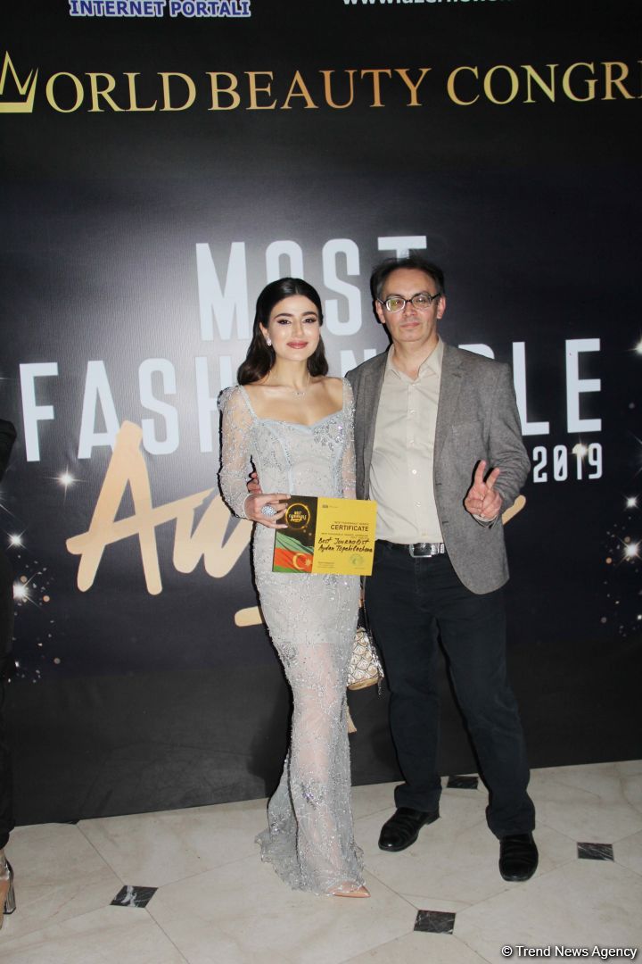 Bakıda "Most Fashionable Awards" Top-5 mükafatlandırma mərasimi keçirilib (FOTO)
