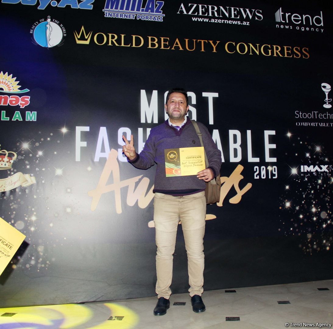 Bakıda "Most Fashionable Awards" Top-5 mükafatlandırma mərasimi keçirilib (FOTO)