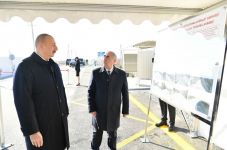 Prezident İlham Əliyev Pirili-Muradxan-Sor-Sor avtomobil yolunun yenidənqurmadan sonra açılışında iştirak edib (FOTO) (YENİLƏNİB)