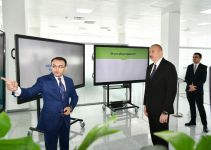 Prezident İlham Əliyev Kürdəmirdə “ASAN xidmət” mərkəzinin açılışında iştirak edib (FOTO) (YENİLƏNİB)