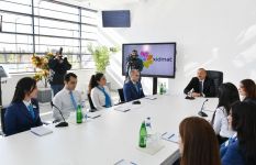 Prezident İlham Əliyev Kürdəmirdə “ASAN xidmət” mərkəzinin açılışında iştirak edib (FOTO) (YENİLƏNİB)