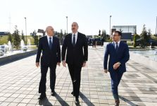 Prezident İlham Əliyev Kürdəmirdə “ASAN xidmət” mərkəzinin açılışında iştirak edib (FOTO) (YENİLƏNİB)