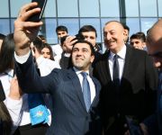 Prezident İlham Əliyev Kürdəmirdə “ASAN xidmət” mərkəzinin açılışında iştirak edib (FOTO) (YENİLƏNİB)