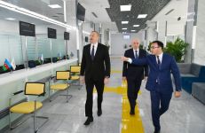 Prezident İlham Əliyev Kürdəmirdə “ASAN xidmət” mərkəzinin açılışında iştirak edib (FOTO) (YENİLƏNİB)