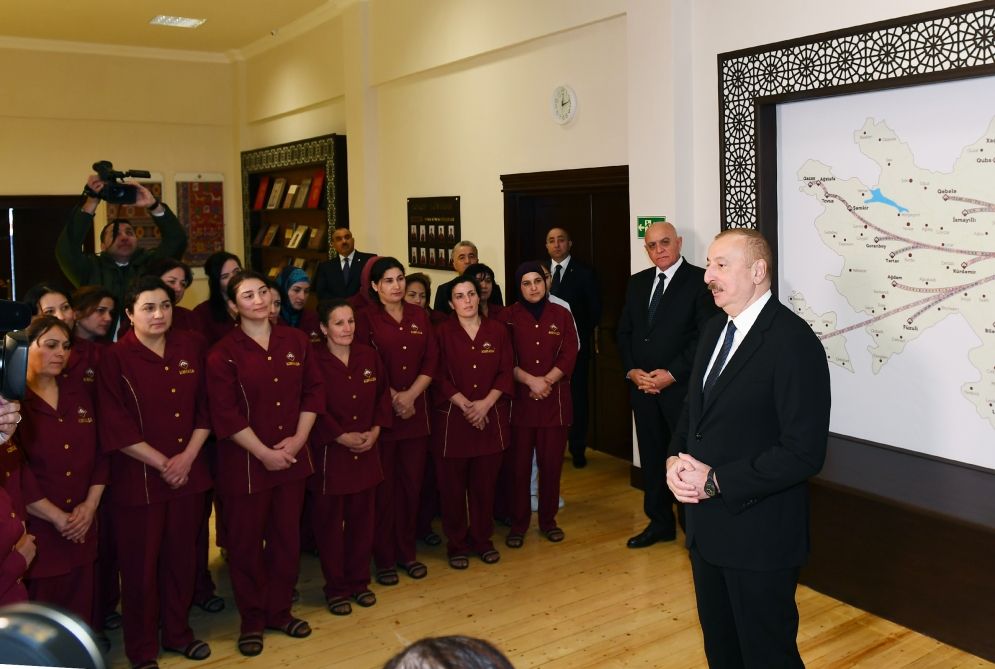 “Azərxalça” ASC-nin Kürdəmir filialının açılışı olub (FOTO) (YENİLƏNİB)