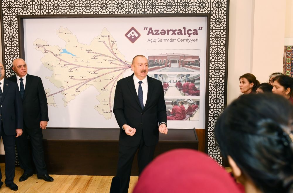 “Azərxalça” ASC-nin Kürdəmir filialının açılışı olub (FOTO) (YENİLƏNİB)