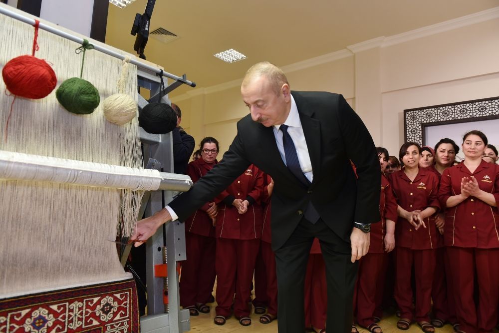 “Azərxalça” ASC-nin Kürdəmir filialının açılışı olub (FOTO) (YENİLƏNİB)