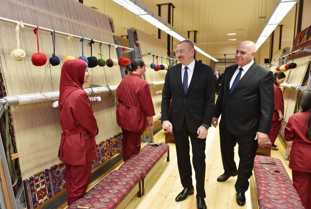 “Azərxalça” ASC-nin Kürdəmir filialının açılışı olub (FOTO) (YENİLƏNİB)