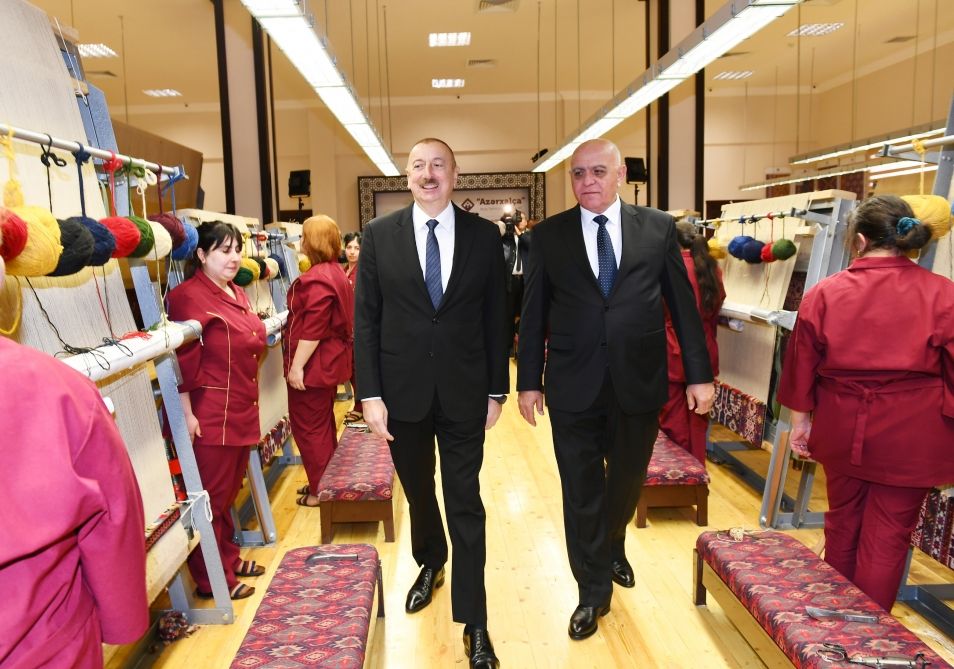 “Azərxalça” ASC-nin Kürdəmir filialının açılışı olub (FOTO) (YENİLƏNİB)