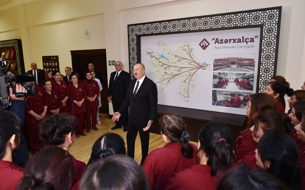 “Azərxalça” ASC-nin Kürdəmir filialının açılışı olub (FOTO) (YENİLƏNİB)