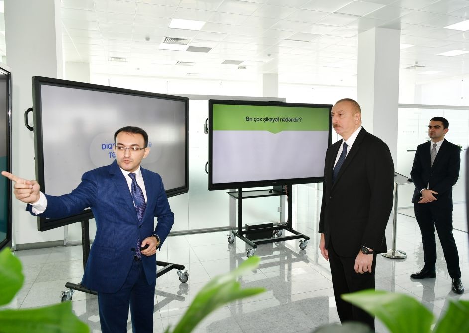 Prezident İlham Əliyev Kürdəmirdə “ASAN xidmət” mərkəzinin açılışında iştirak edib (FOTO) (YENİLƏNİB)