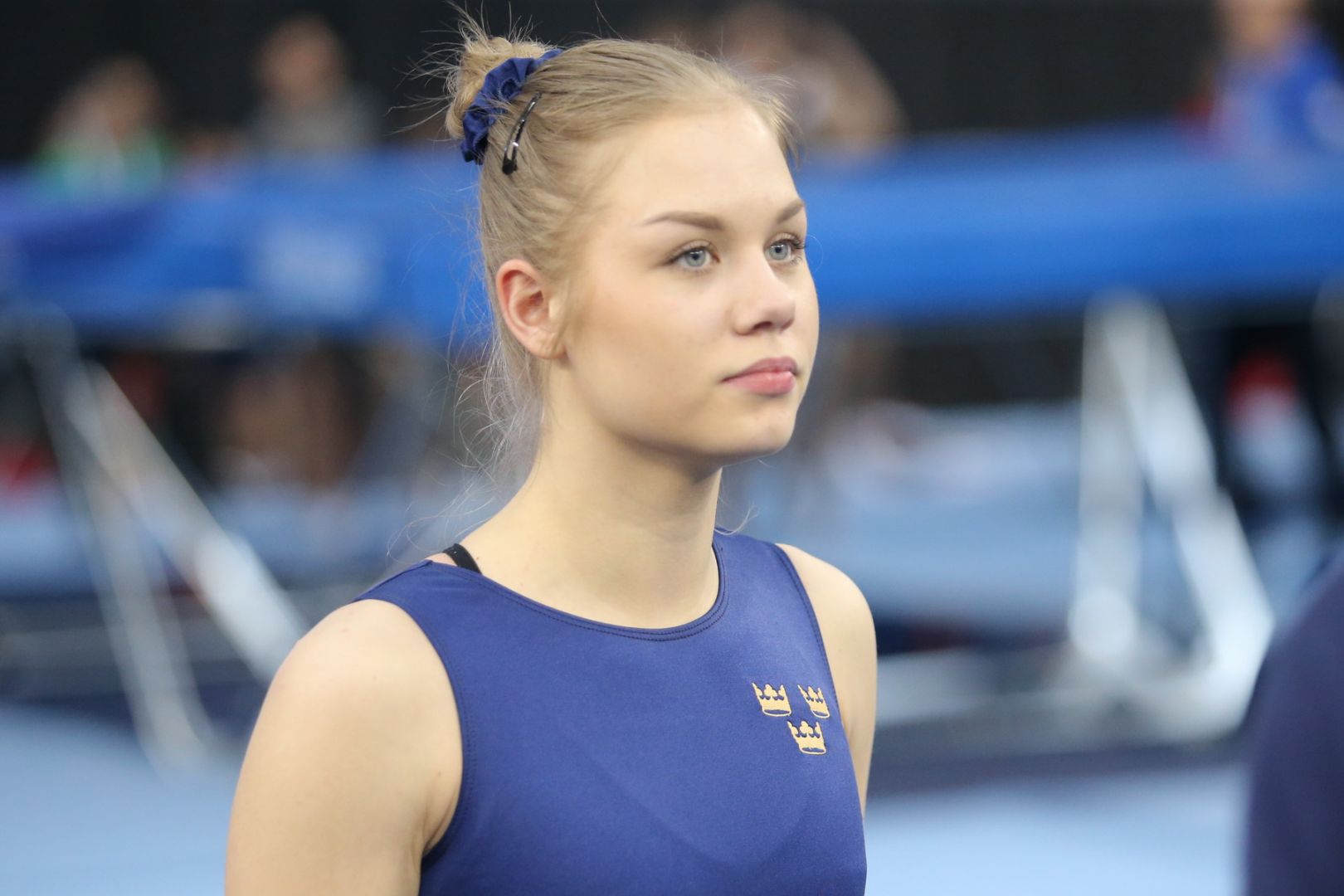 Milli Gimnastika Arenasında batut gimnastikası və tamblinq üzrə Dünya Kubokunun iştirakçılarının podium məşqləri keçirilir (FOTO)