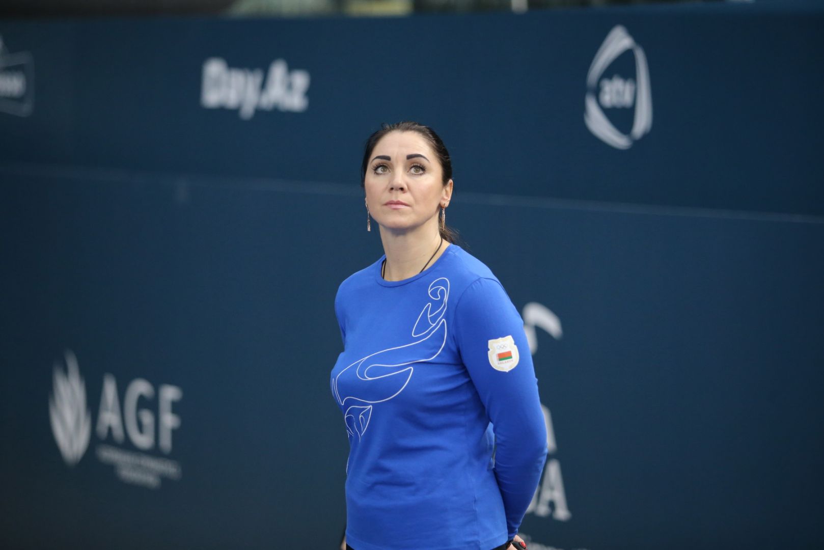 Milli Gimnastika Arenasında batut gimnastikası və tamblinq üzrə Dünya Kubokunun iştirakçılarının podium məşqləri keçirilir (FOTO)