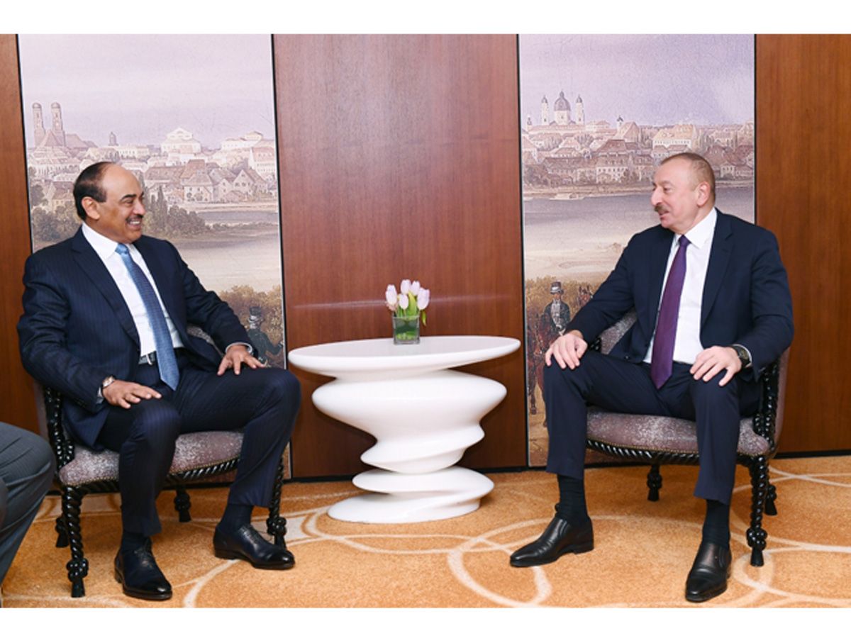Prezident İlham Əliyev Münxendə Küveyt Dövlətinin Baş Naziri ilə görüşüb (YENİLƏNİB) (FOTO)